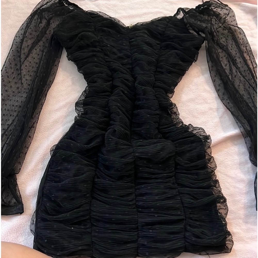 black dress